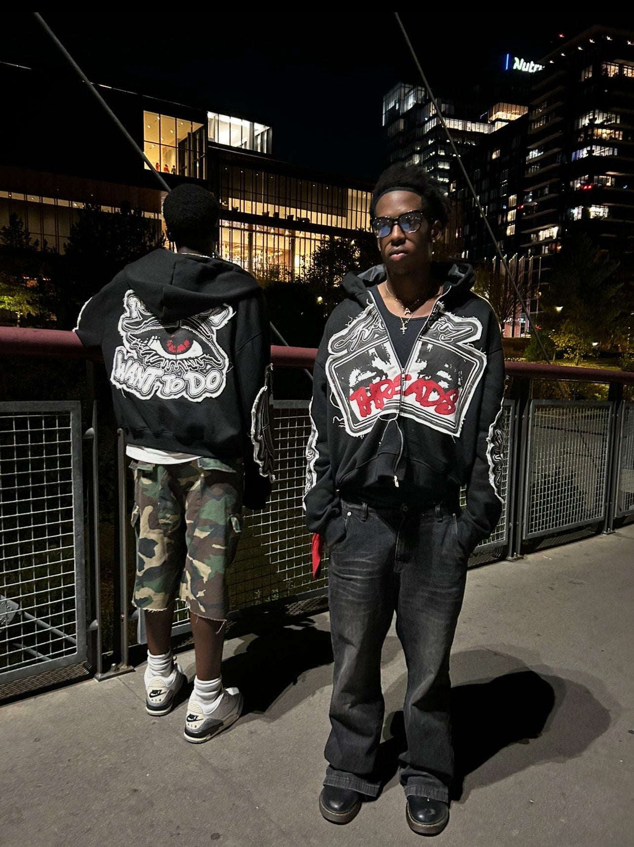 PRISM THREADS ZIP UP