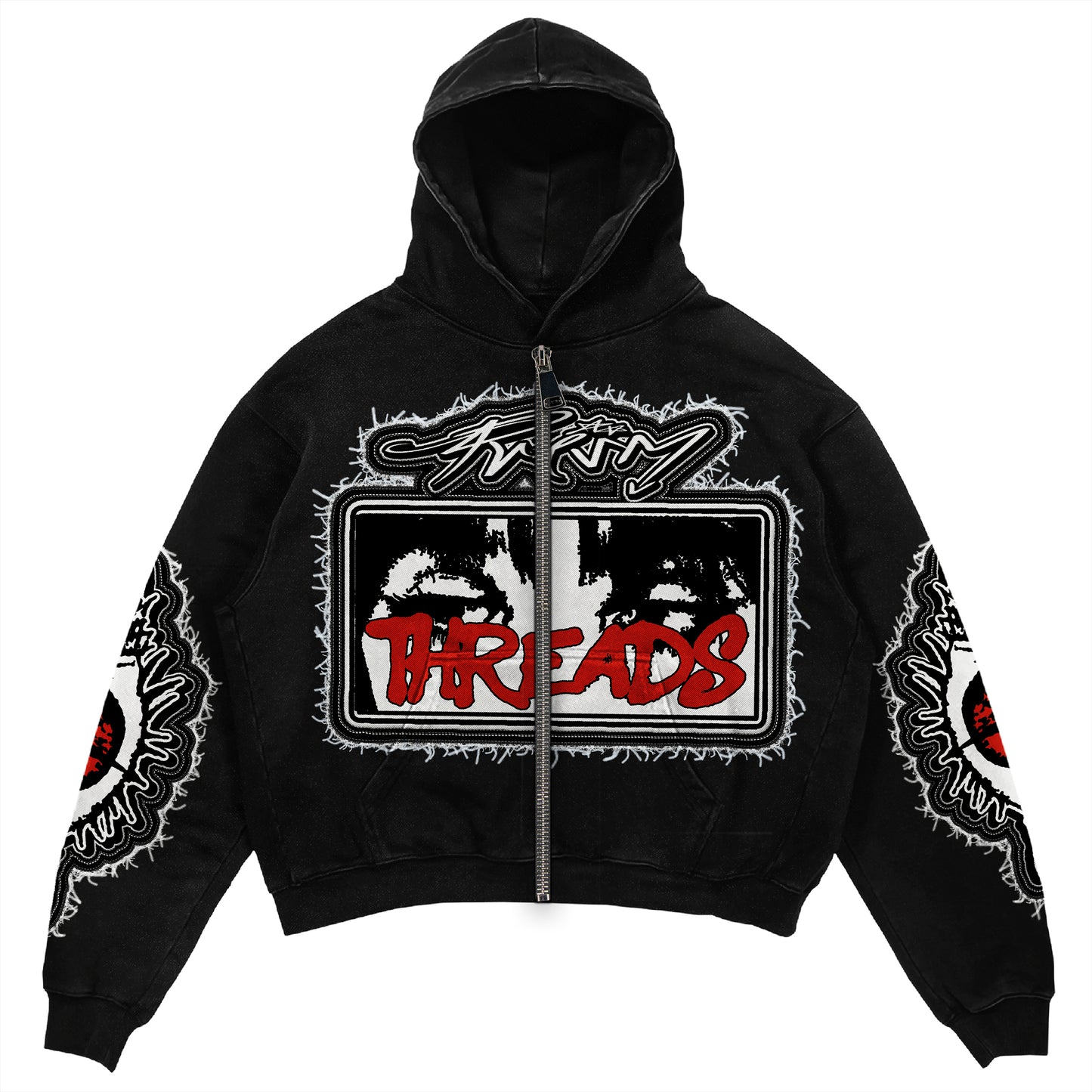 PRISM THREADS ZIP UP